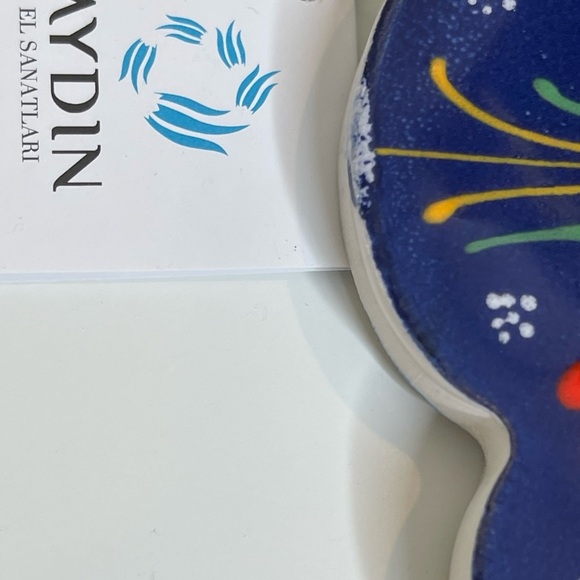 AYDIN LARGE TURKISH CERAMIC COASTER - Picture 4 of 6